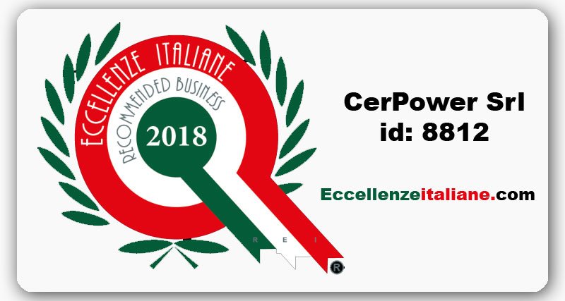 Eccellenze Italiane - CER Power S.r.l. Eccellenze Italiane